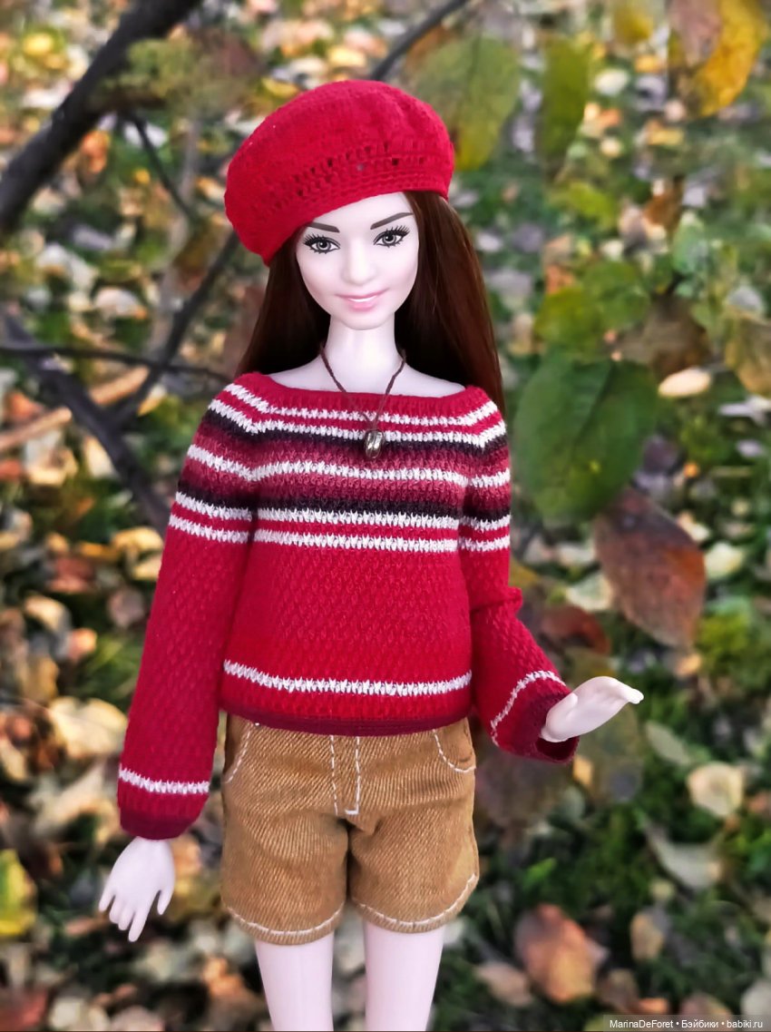 Вязаная одежда для кукол - часть десятая - осень 2025