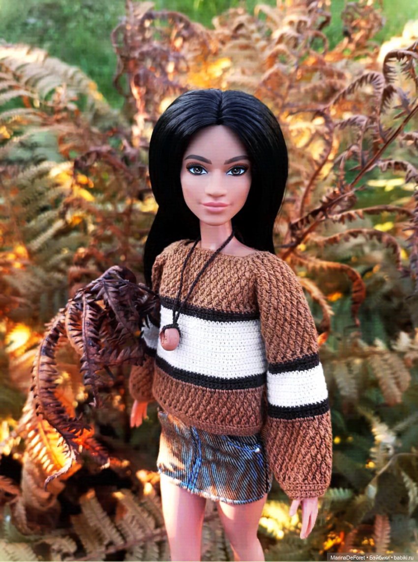 Вязаная одежда для кукол - часть девятая - осень