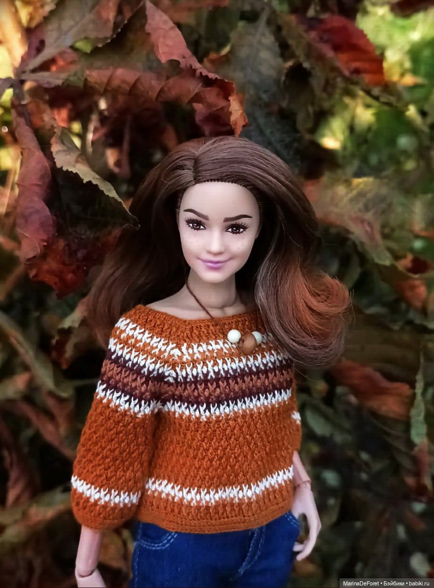 Вязаная одежда для кукол - часть десятая - осень 2025