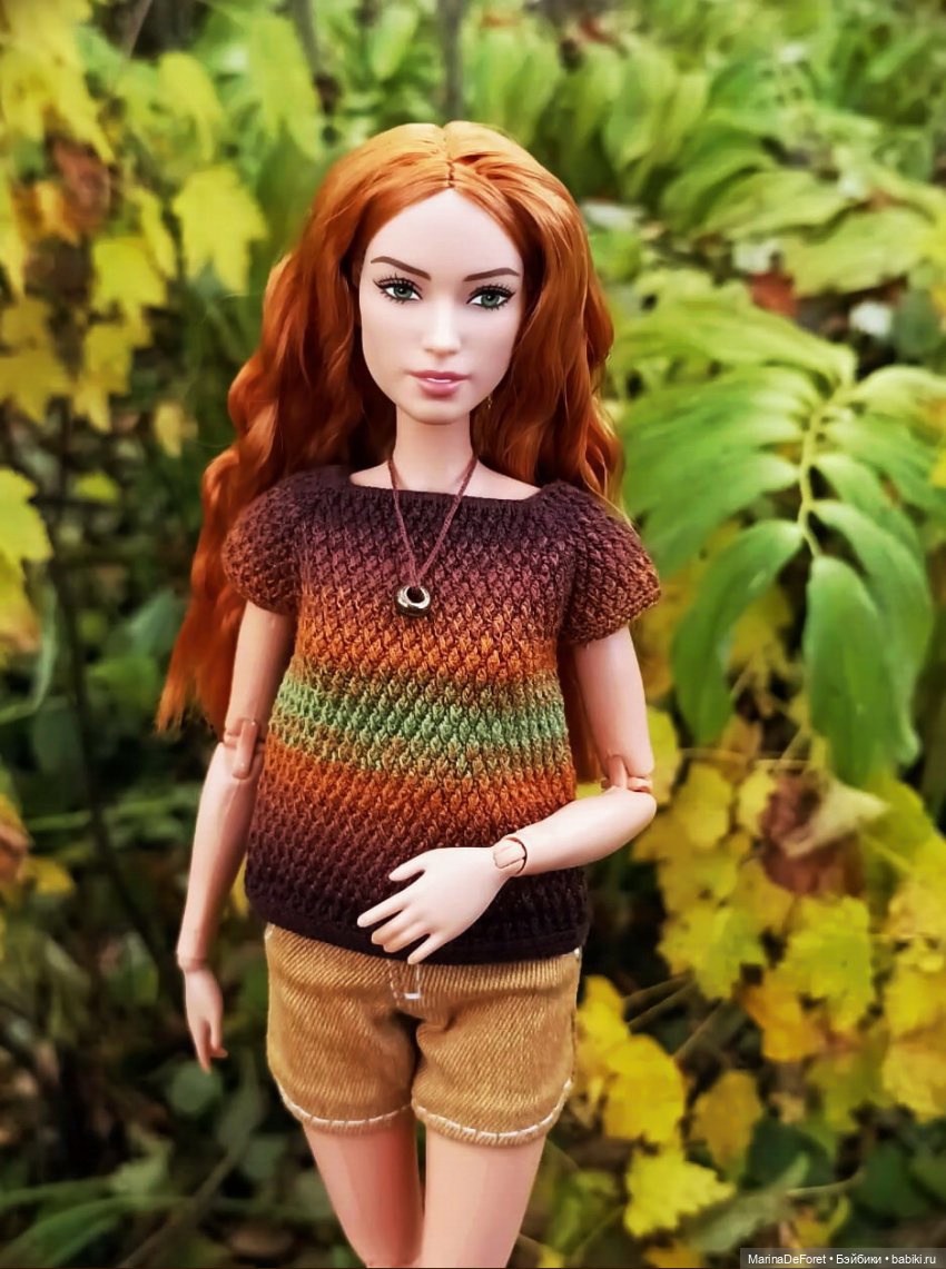Вязаная одежда для кукол - часть десятая - осень 2025