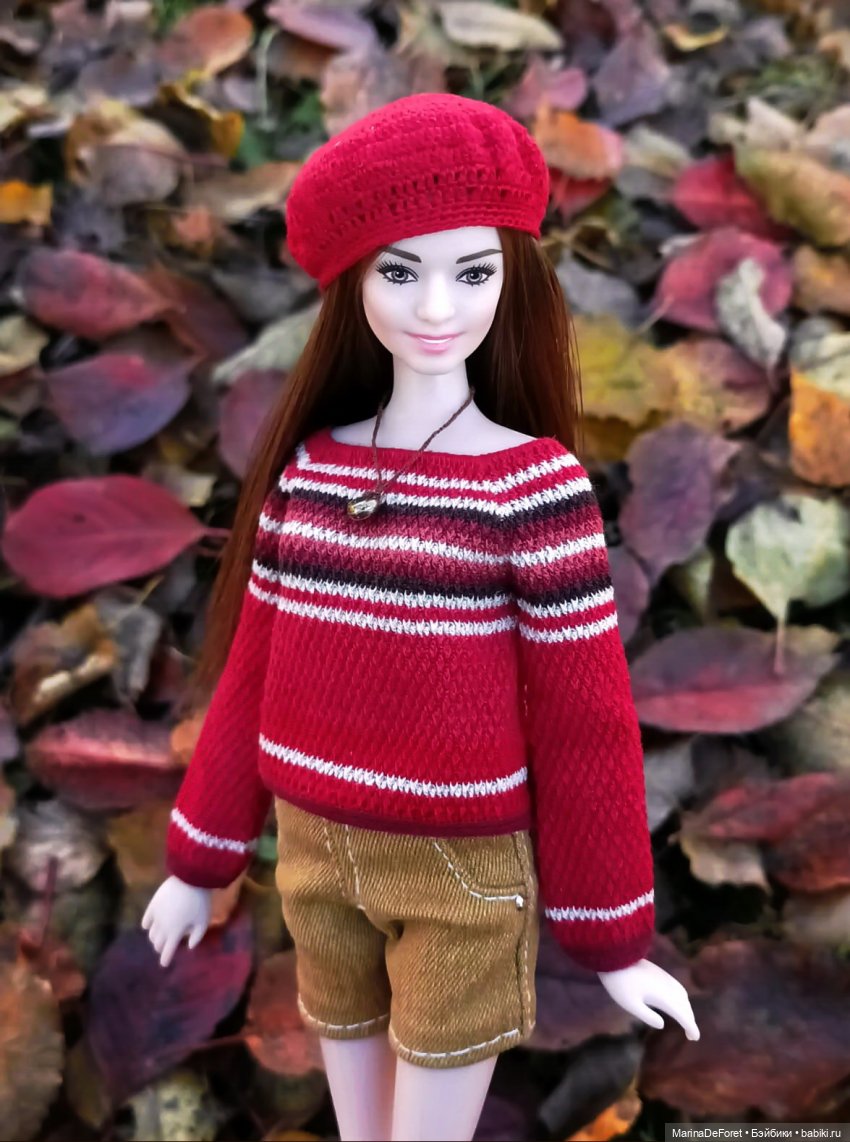 Вязаная одежда для кукол - часть десятая - осень 2025