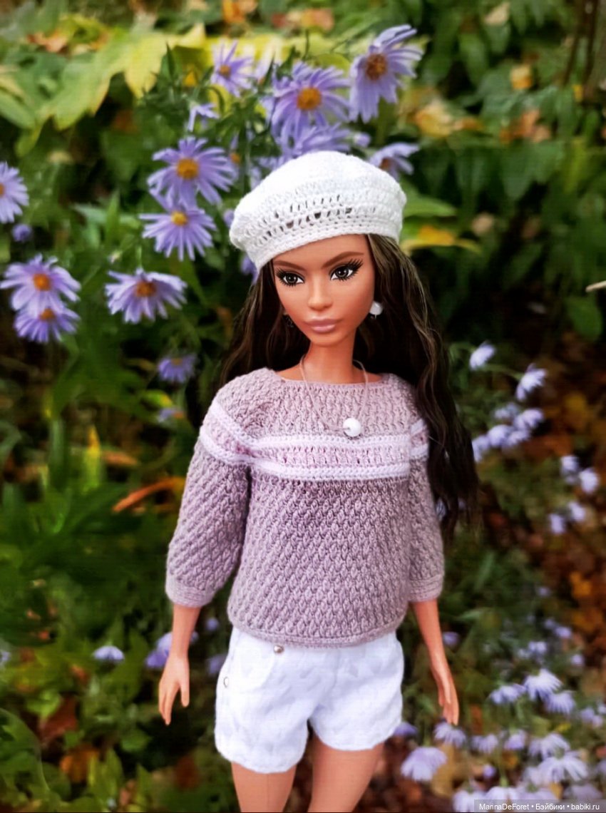 Вязаная одежда для кукол - часть девятая - осень