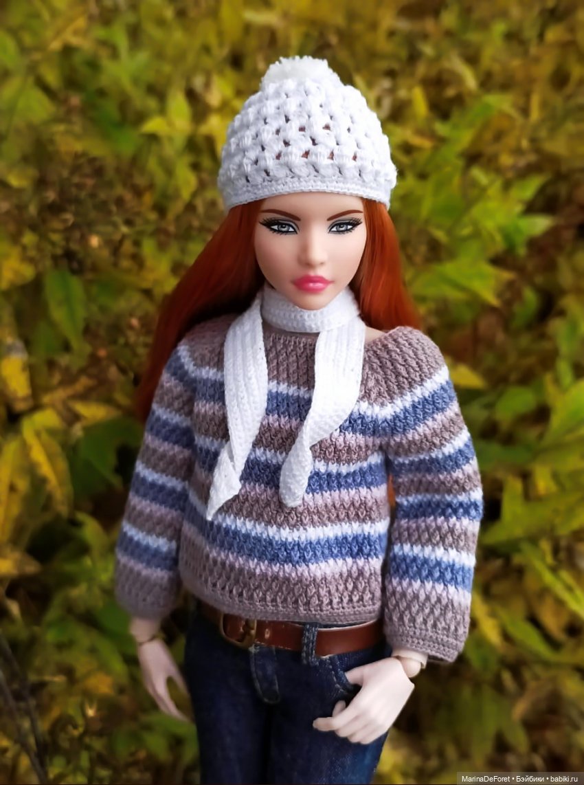 Вязаная одежда для кукол - часть десятая - осень 2025