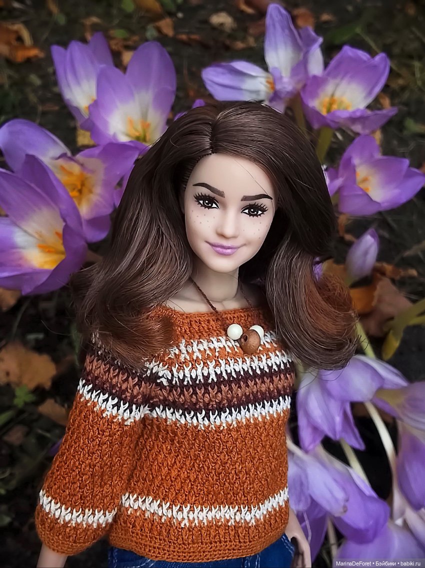 Вязаная одежда для кукол - часть десятая - осень 2025