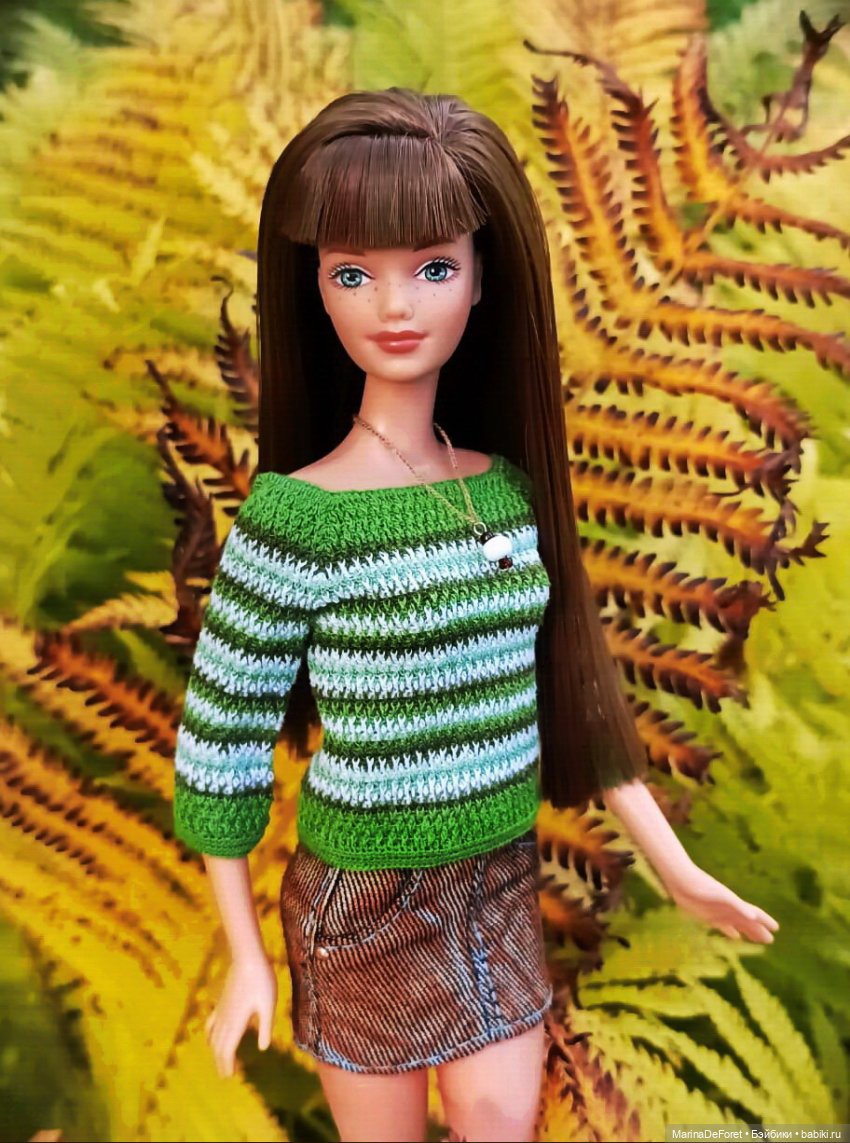 Вязаная одежда для кукол - часть десятая - осень 2025
