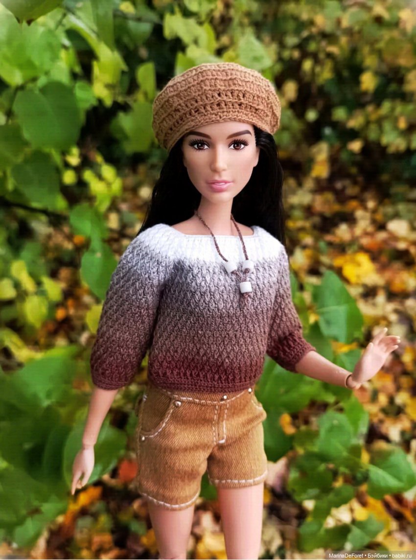 Вязаная одежда для кукол - часть девятая - осень