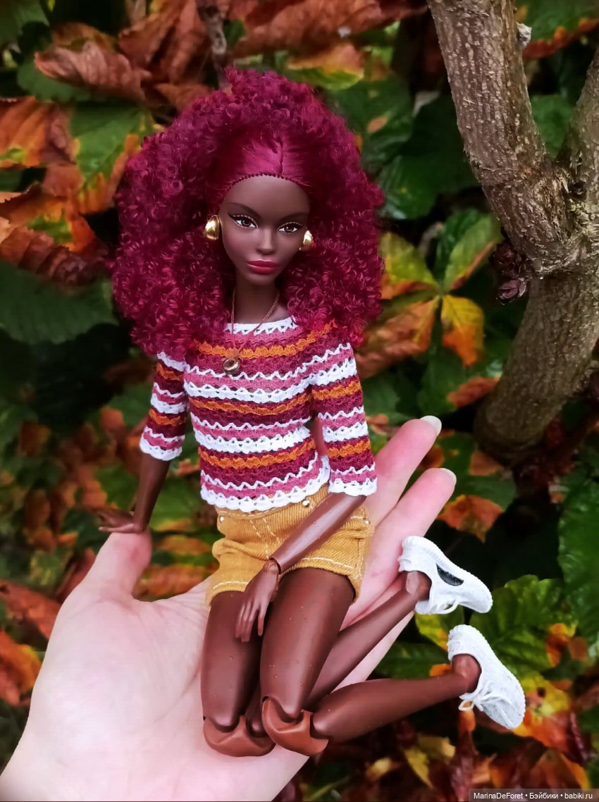 Вязаная одежда для кукол - часть десятая - осень 2025