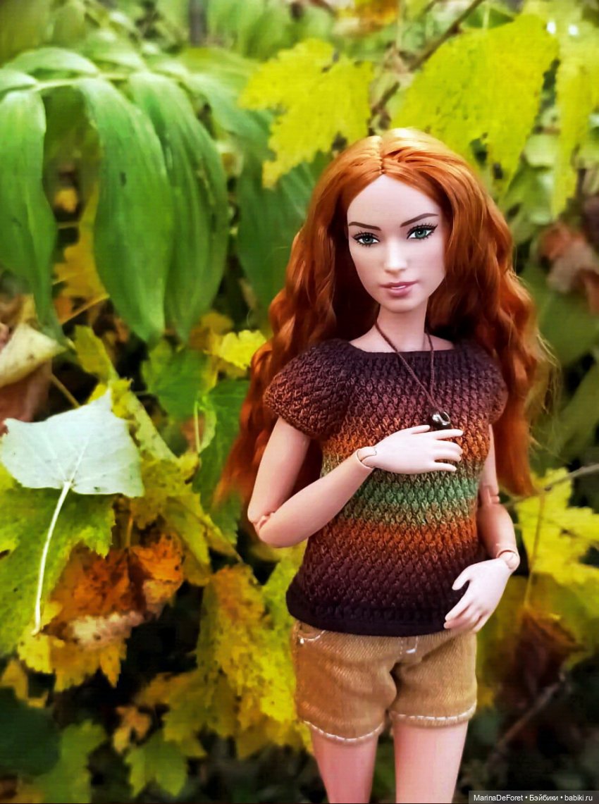 Вязаная одежда для кукол - часть десятая - осень 2025