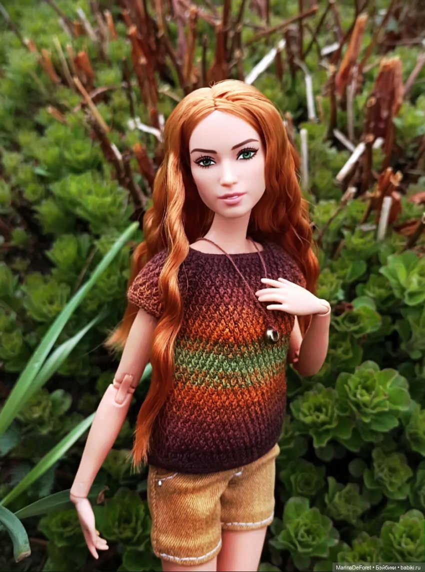 Вязаная одежда для кукол - часть десятая - осень 2025