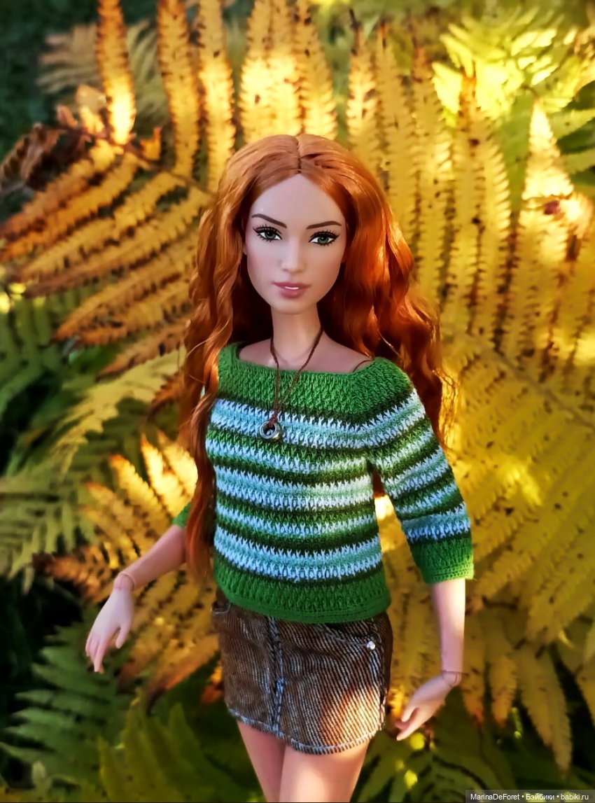 Вязаная одежда для кукол - часть десятая - осень 2025