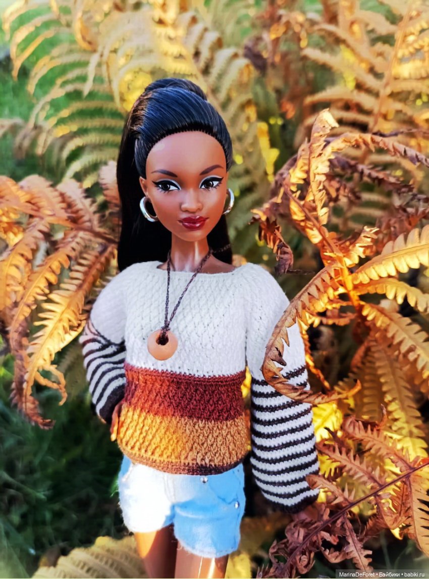 Вязаная одежда для кукол - часть девятая - осень