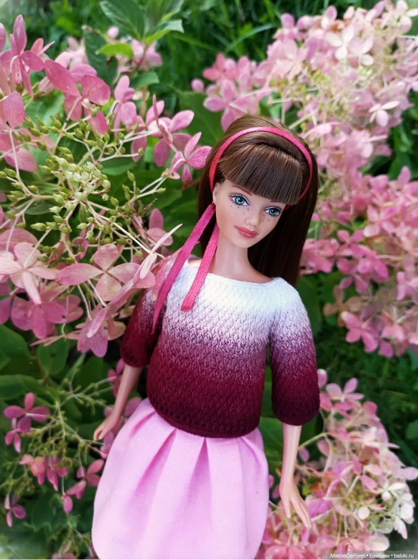 Вязаная одежда для кукол - часть девятая - осень