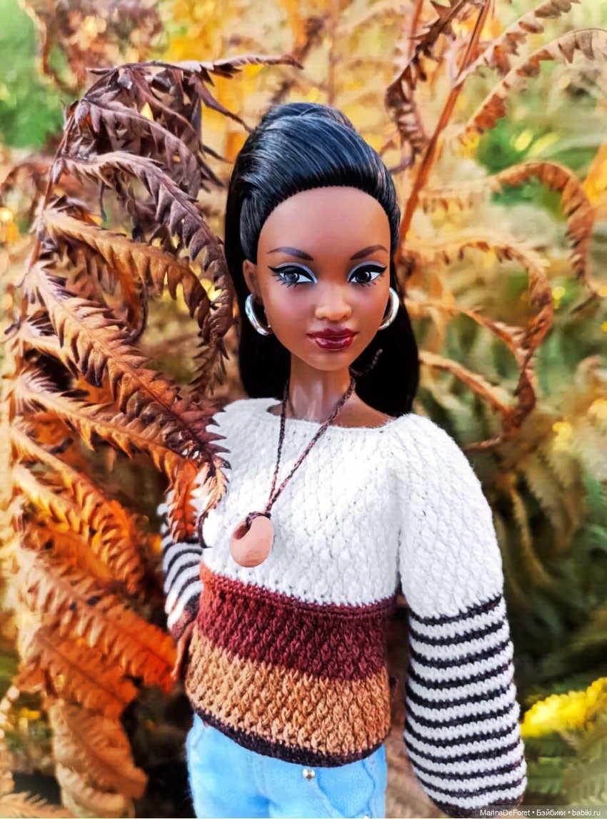 Вязаная одежда для кукол - часть девятая - осень