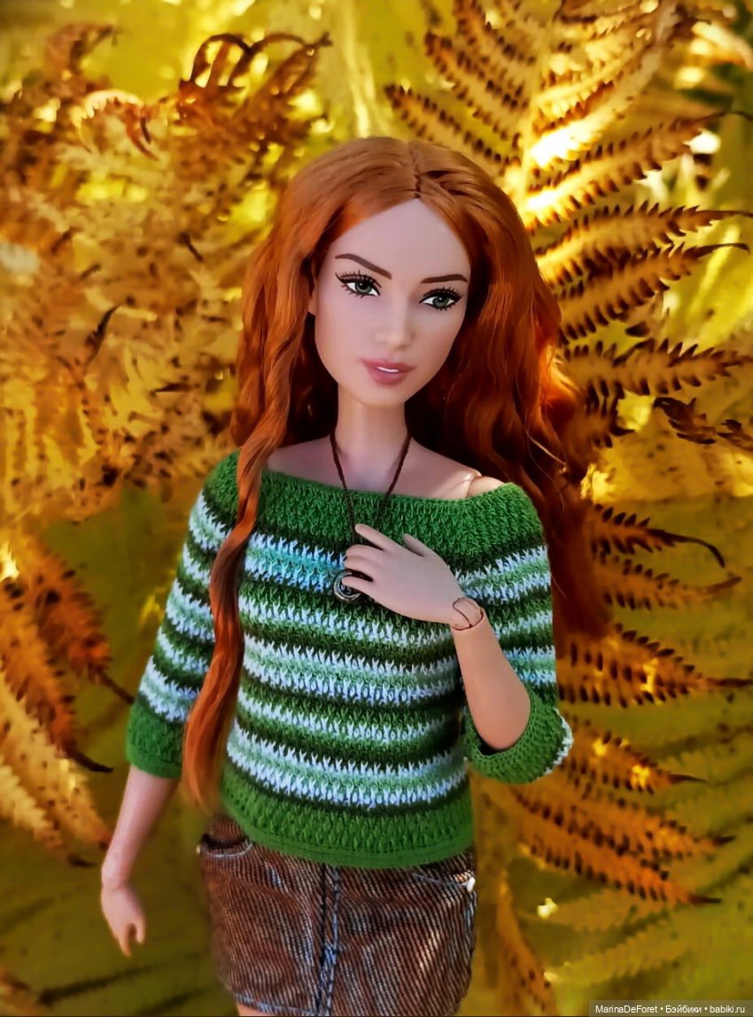 Вязаная одежда для кукол - часть десятая - осень 2025