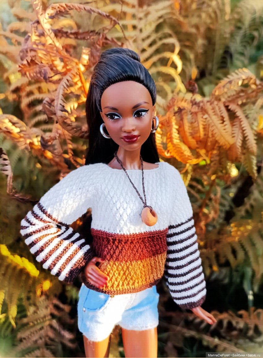 Вязаная одежда для кукол - часть девятая - осень