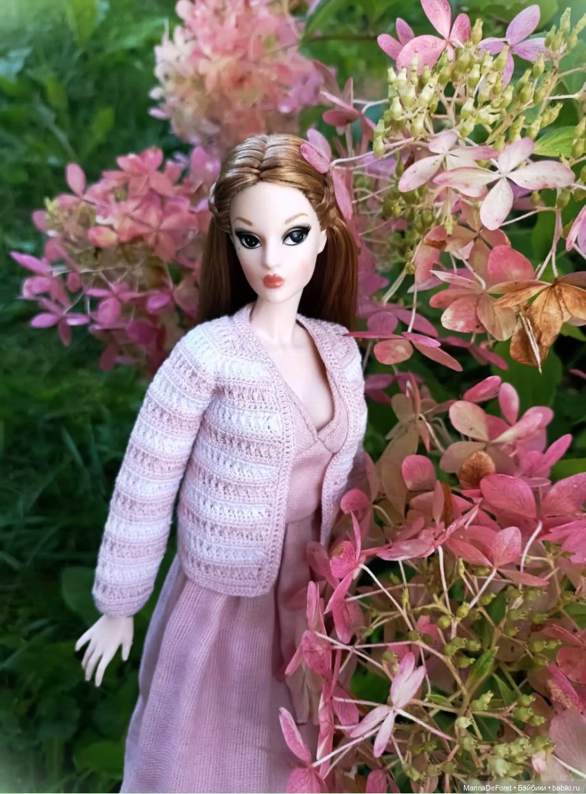 Вязаная одежда для кукол - часть девятая - осень (фото 6)