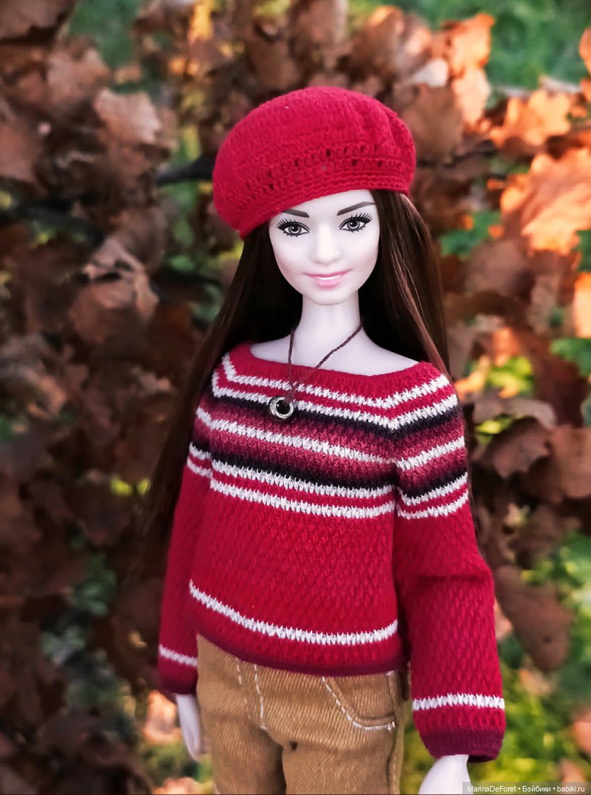 Вязаная одежда для кукол - часть десятая - осень 2025