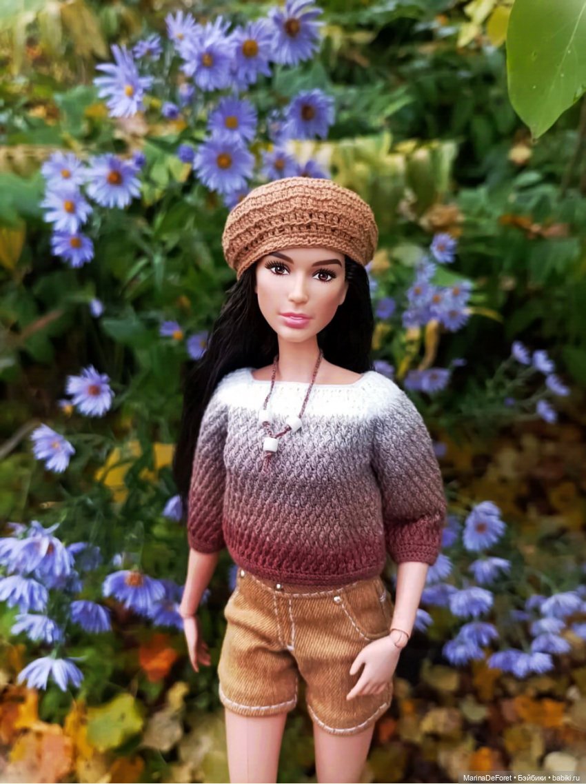 Вязаная одежда для кукол - часть девятая - осень