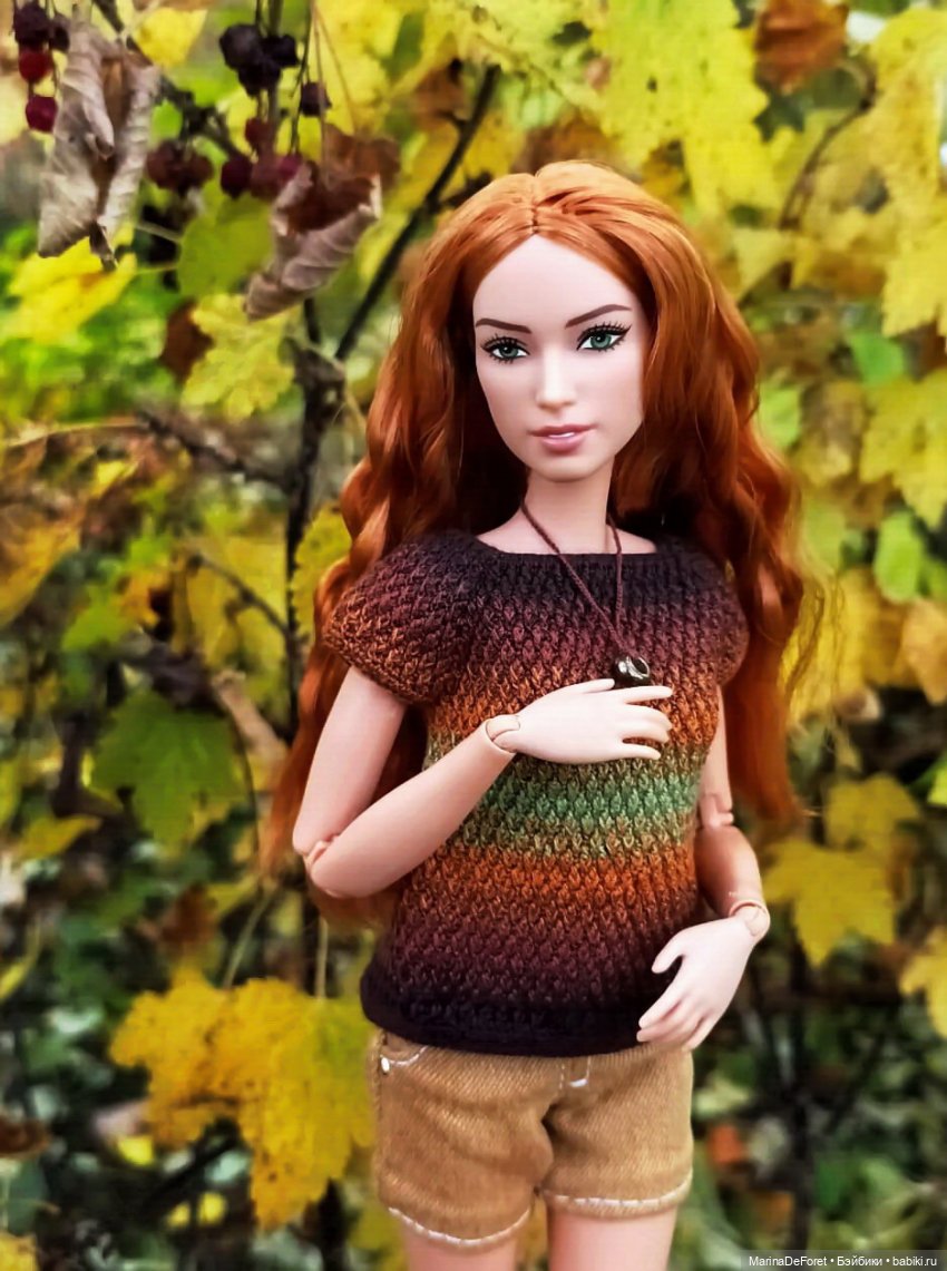 Вязаная одежда для кукол - часть десятая - осень 2025