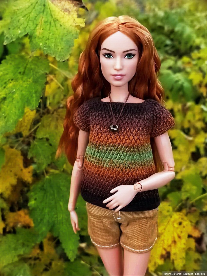 Вязаная одежда для кукол - часть десятая - осень 2025