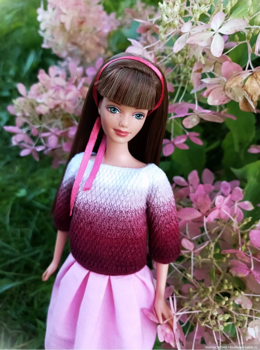 Вязаная одежда для кукол - часть девятая - осень