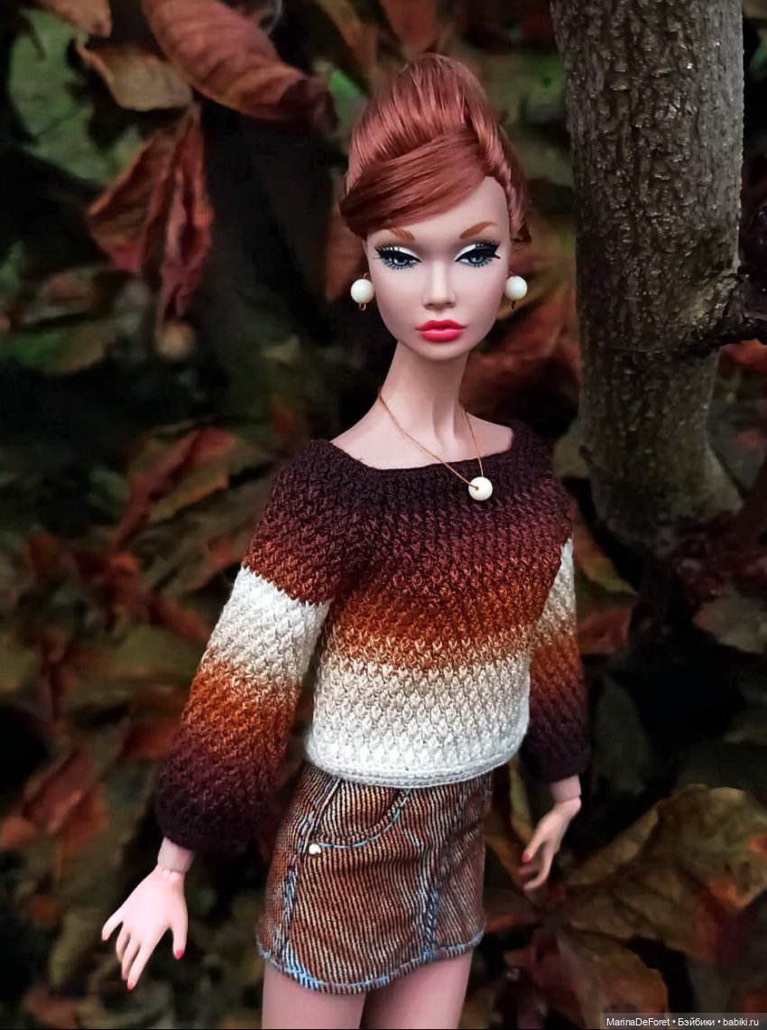 Вязаная одежда для кукол - часть десятая - осень 2025 (фото 2)