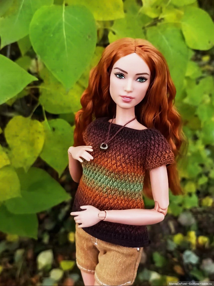 Вязаная одежда для кукол - часть десятая - осень 2025