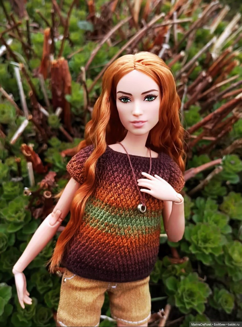 Вязаная одежда для кукол - часть десятая - осень 2025