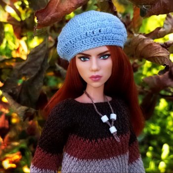 Вязаная одежда для кукол - часть девятая - осень