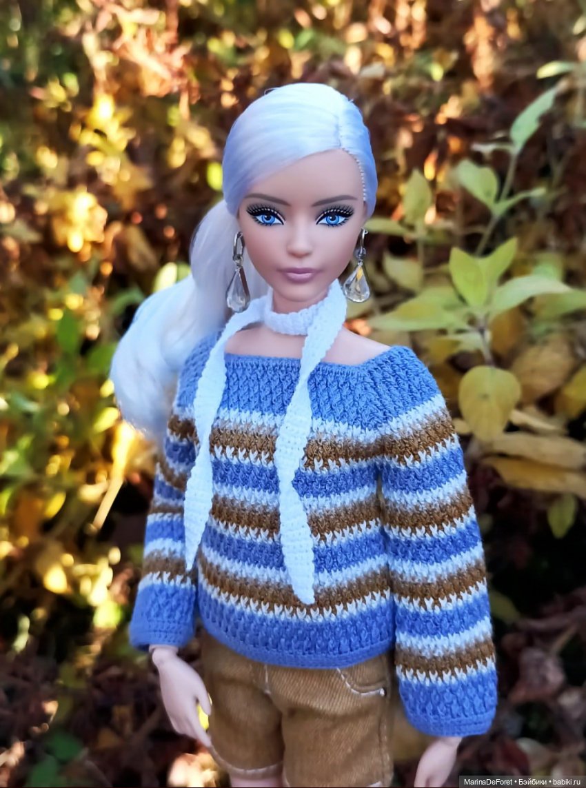 Вязаная одежда для кукол - часть одиннадцатая - осень 2025