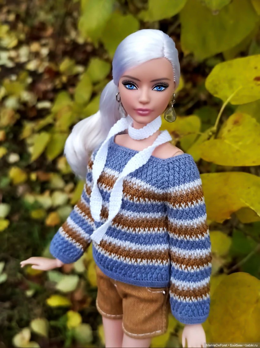 Вязаная одежда для кукол - часть одиннадцатая - осень 2025