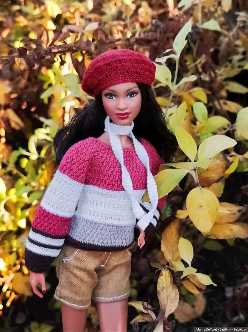 Вязаная одежда для кукол - часть одиннадцатая - осень 2025