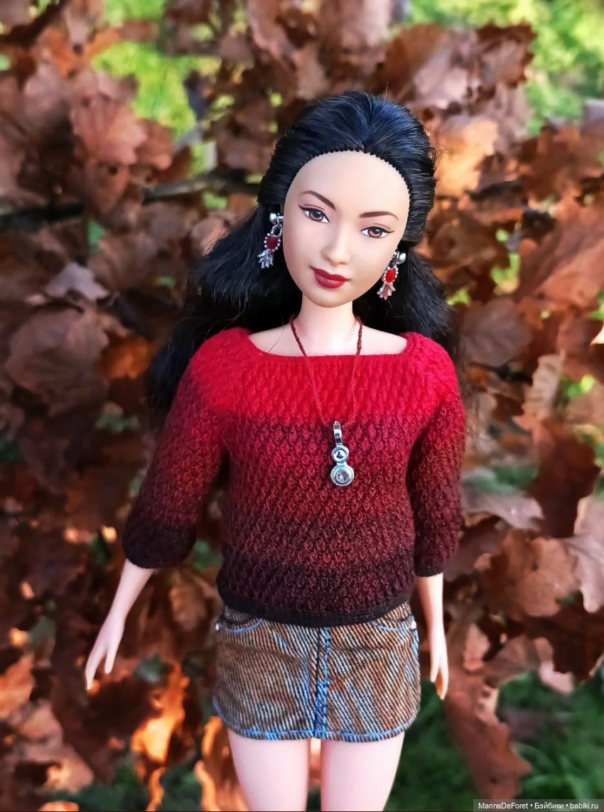 Вязаная одежда для кукол - часть одиннадцатая - осень 2025