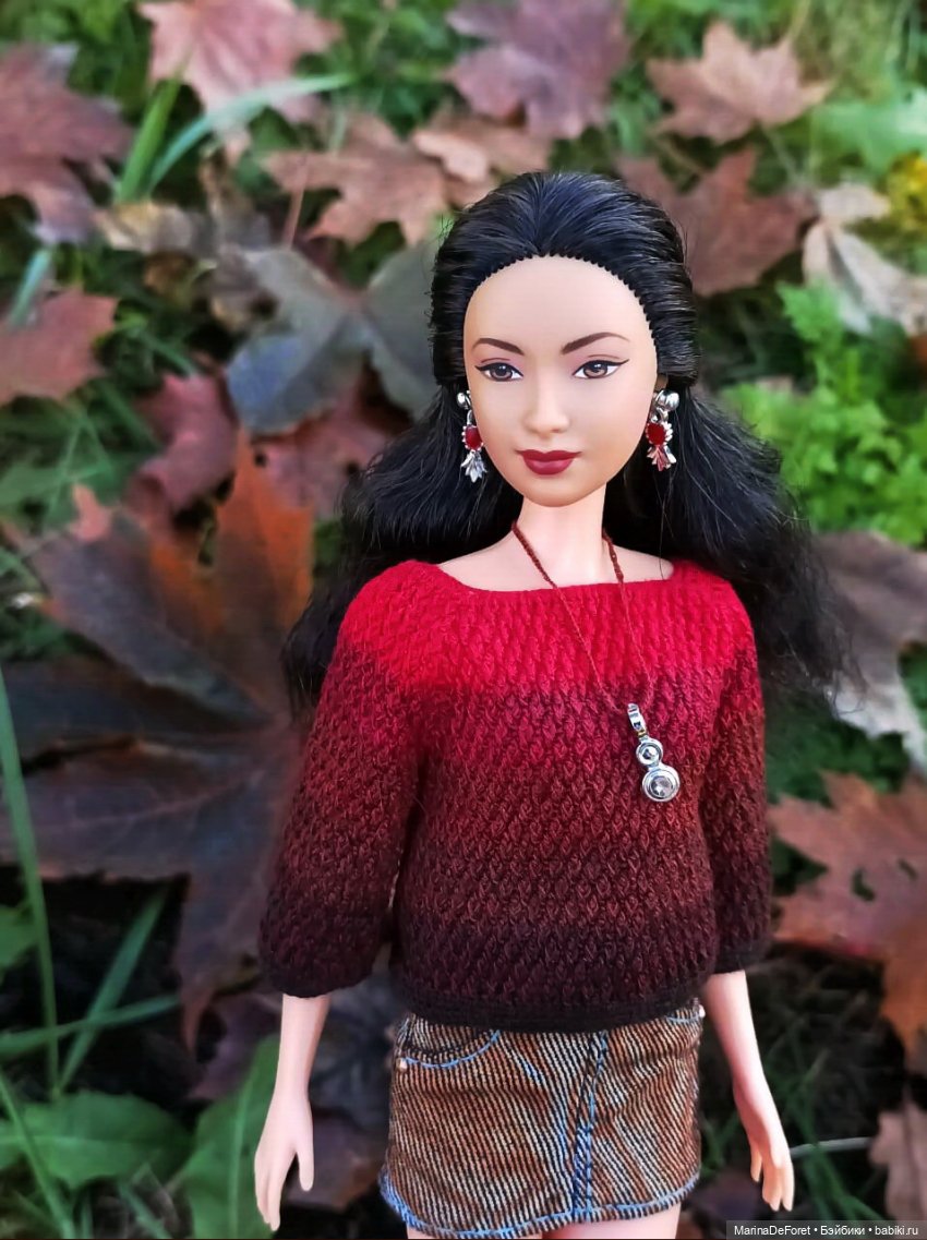 Вязаная одежда для кукол - часть одиннадцатая - осень 2025