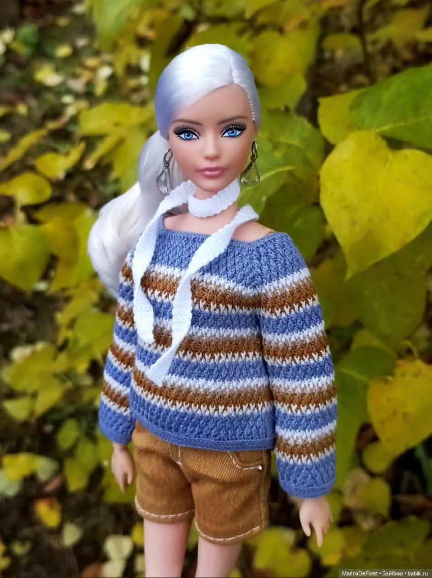 Вязаная одежда для кукол - часть одиннадцатая - осень 2025