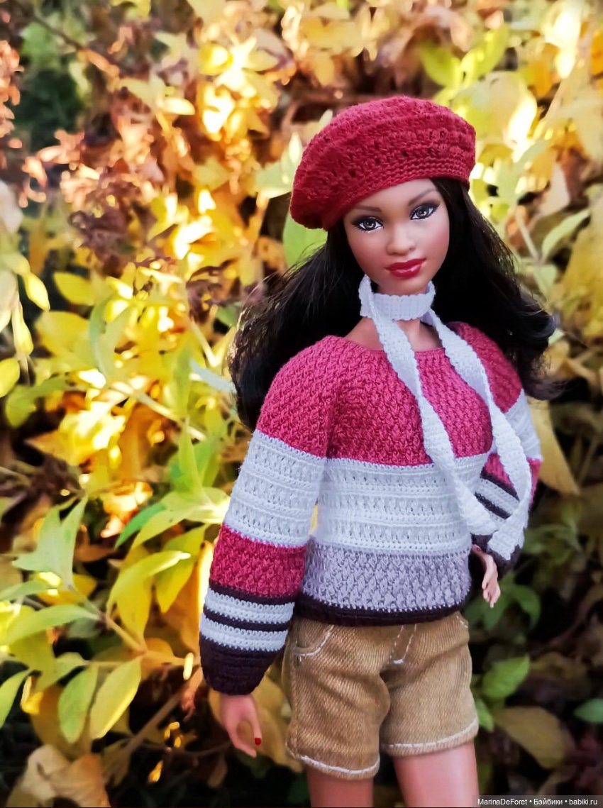Вязаная одежда для кукол - часть одиннадцатая - осень 2025