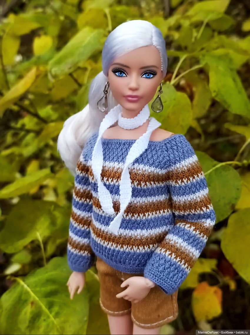 Вязаная одежда для кукол - часть одиннадцатая - осень 2025