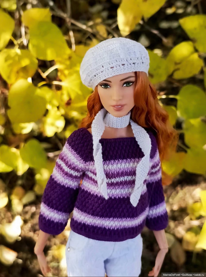 Вязаная одежда для кукол - часть одиннадцатая - осень 2025
