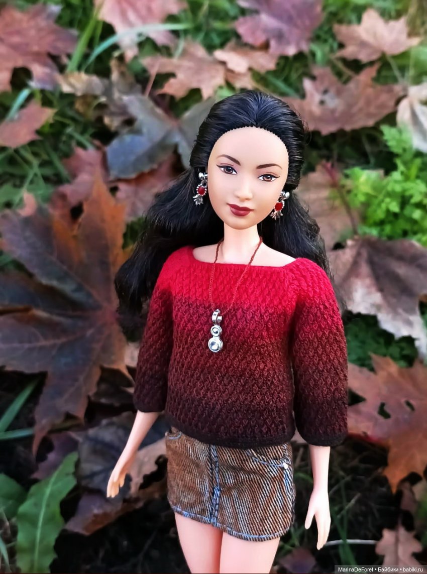 Вязаная одежда для кукол - часть одиннадцатая - осень 2025