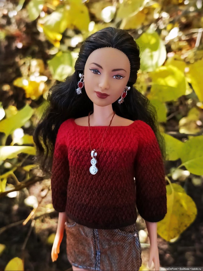 Вязаная одежда для кукол - часть одиннадцатая - осень 2025