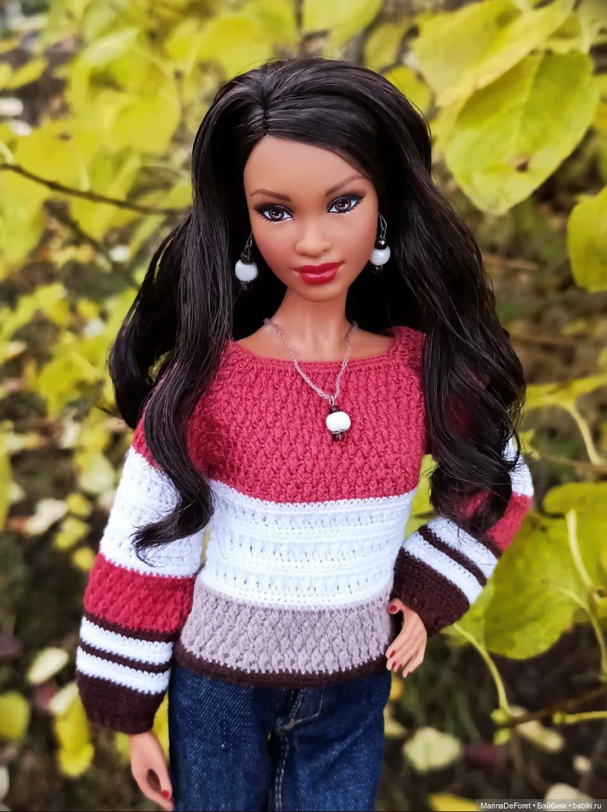 Вязаная одежда для кукол - часть одиннадцатая - осень 2025