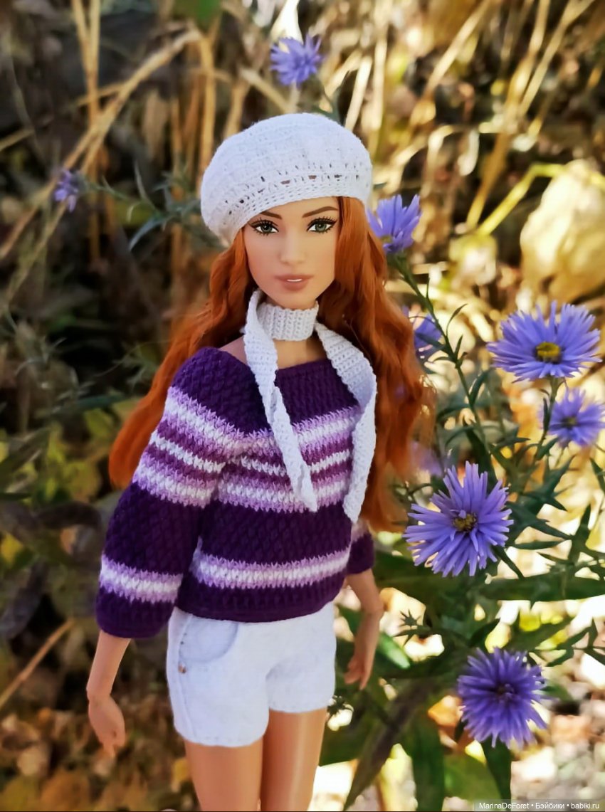 Вязаная одежда для кукол - часть одиннадцатая - осень 2025