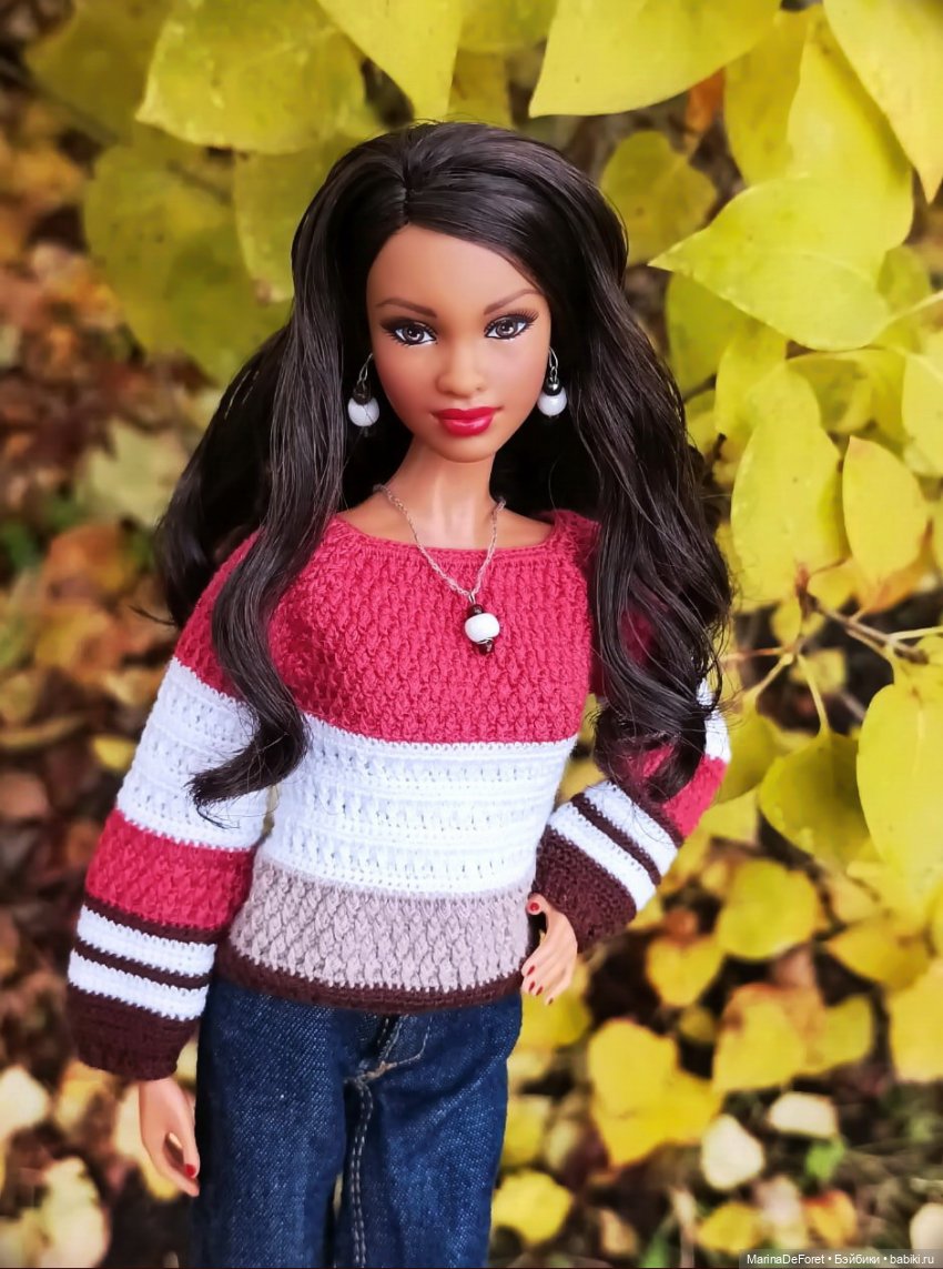 Вязаная одежда для кукол - часть одиннадцатая - осень 2025