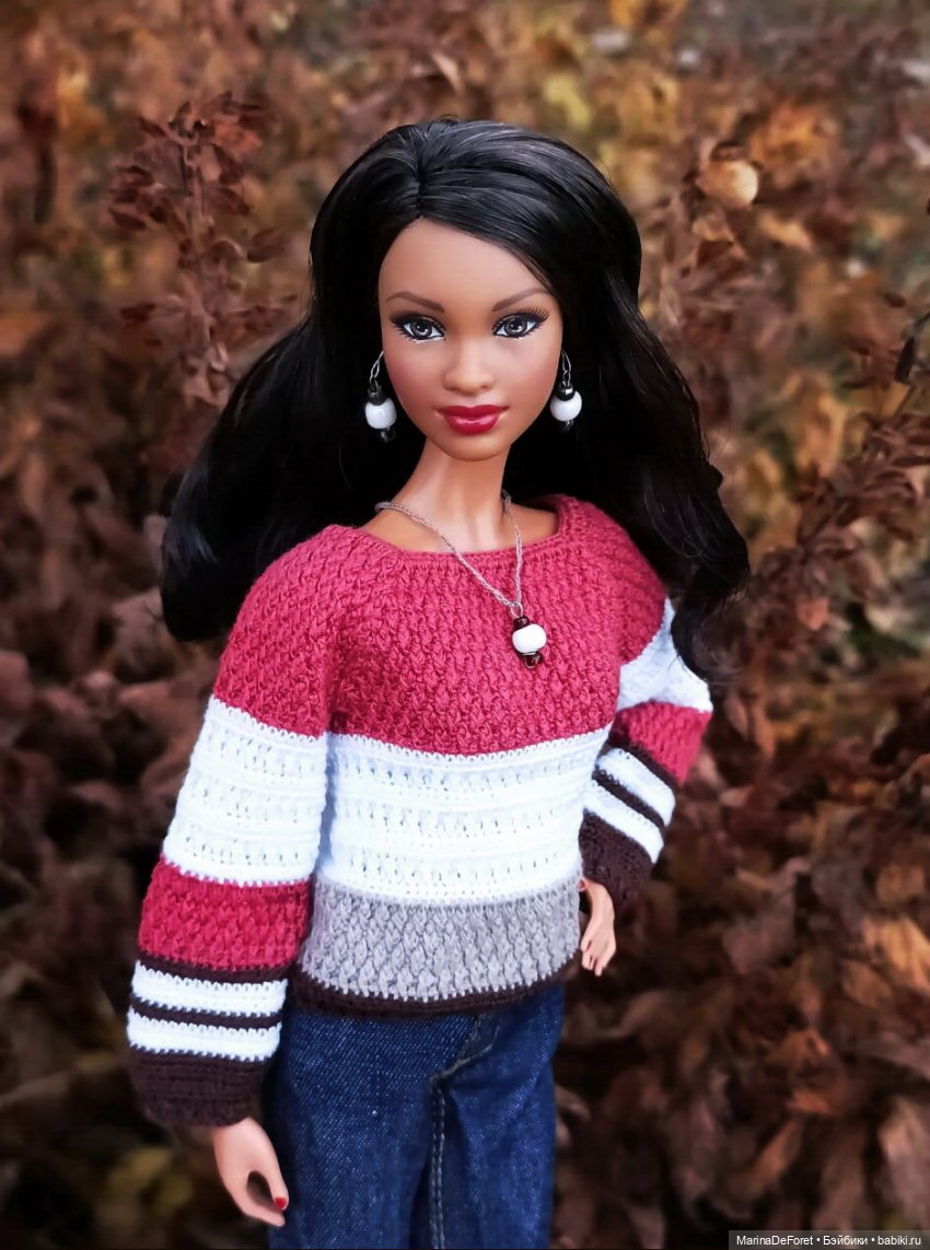 Вязаная одежда для кукол - часть одиннадцатая - осень 2025