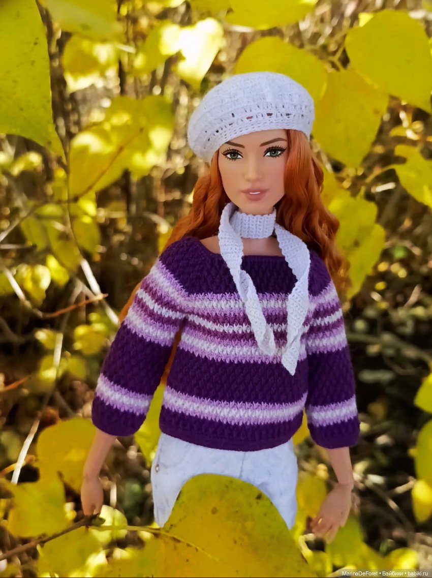 Вязаная одежда для кукол - часть одиннадцатая - осень 2025