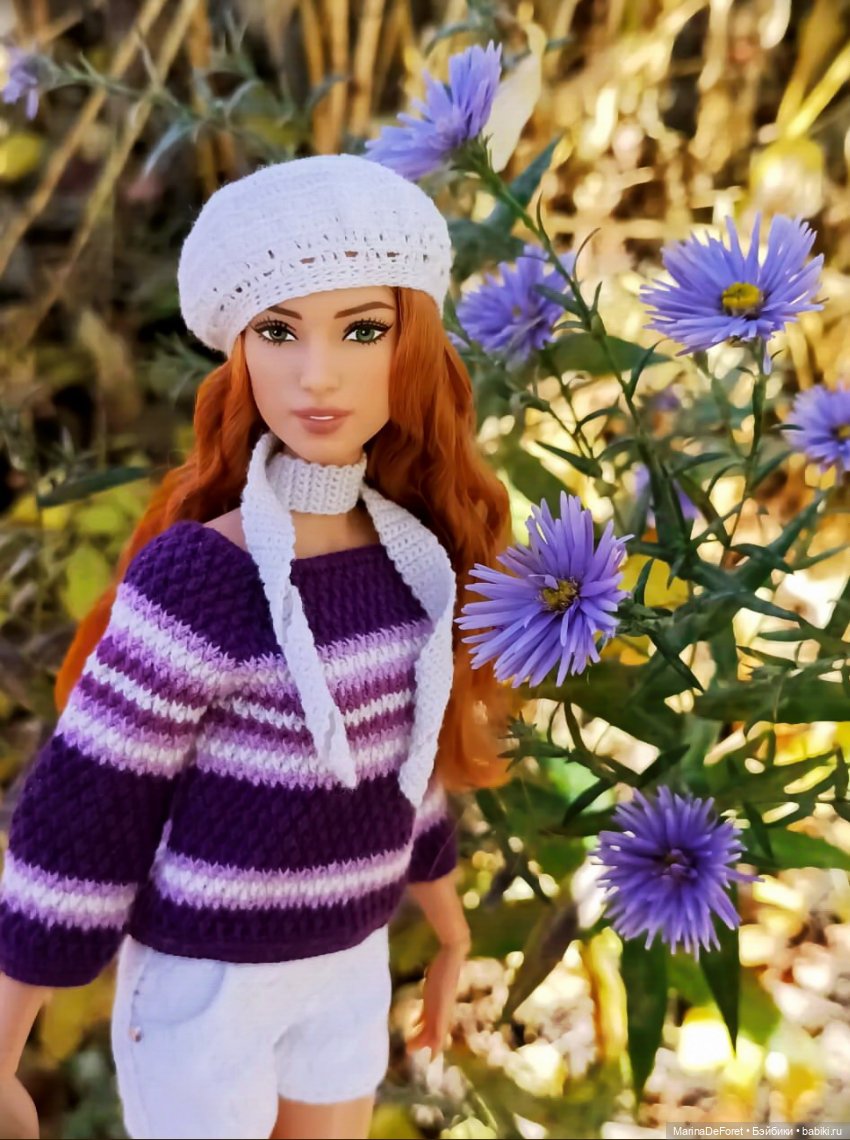 Вязаная одежда для кукол - часть одиннадцатая - осень 2025