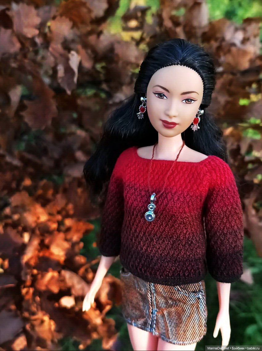 Вязаная одежда для кукол - часть одиннадцатая - осень 2025