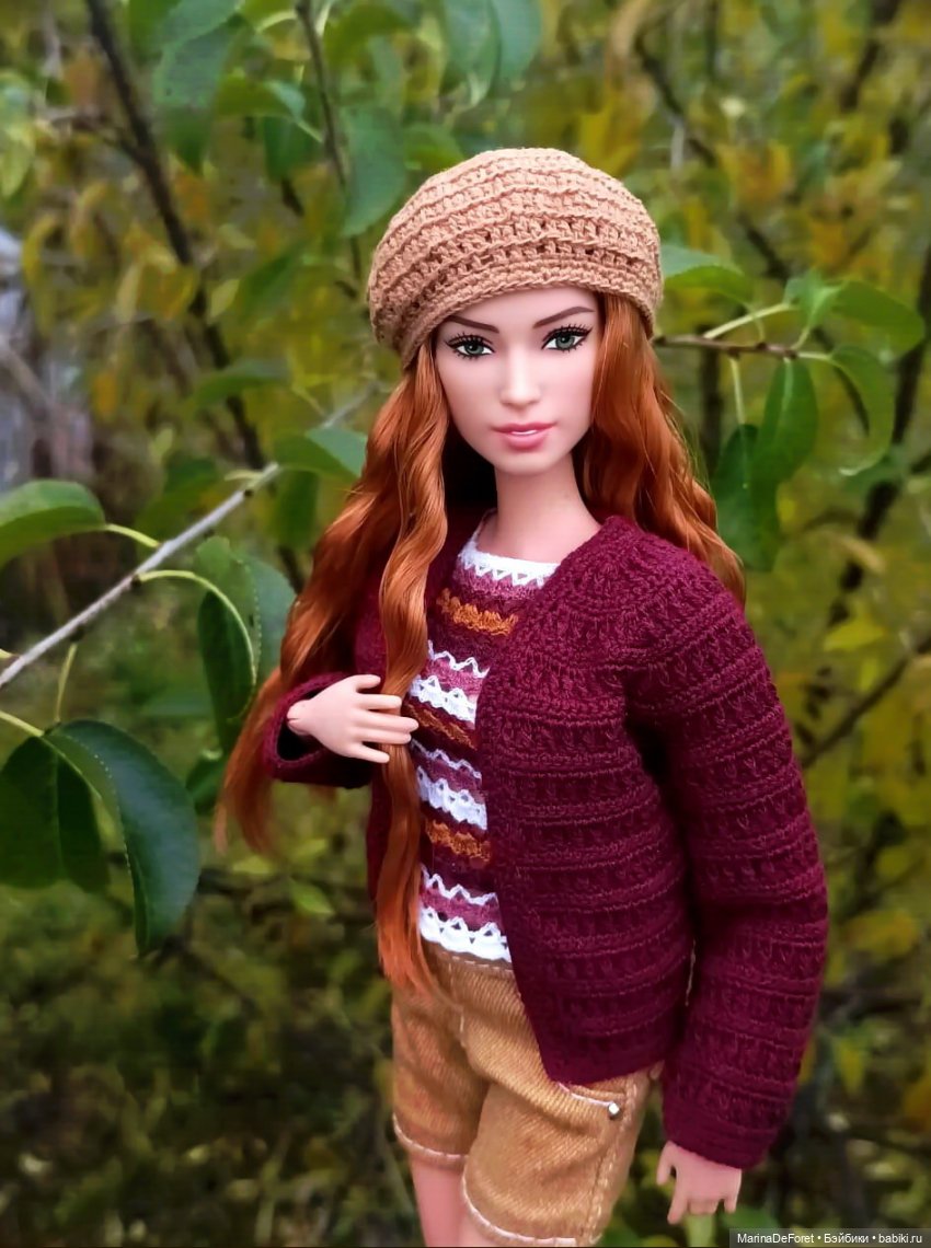 Вязаная одежда для кукол - часть десятая - осень 2025