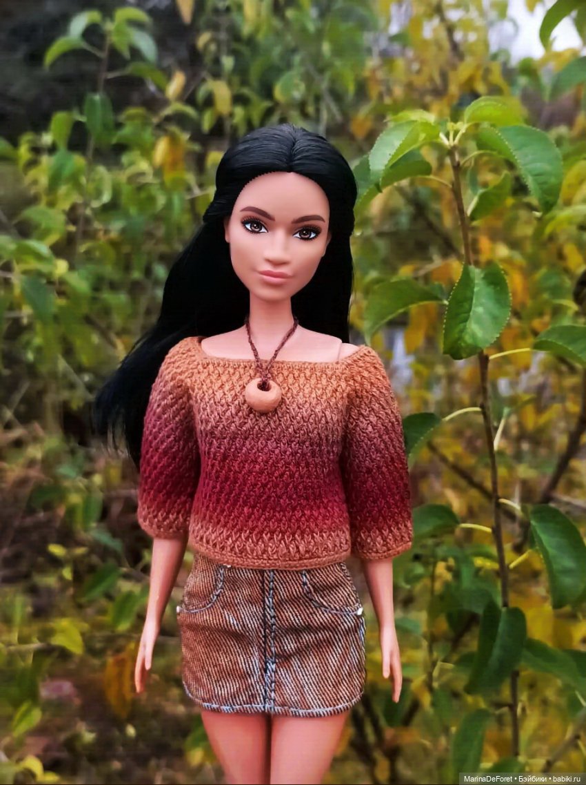 Вязаная одежда для кукол - часть одиннадцатая - осень 2025