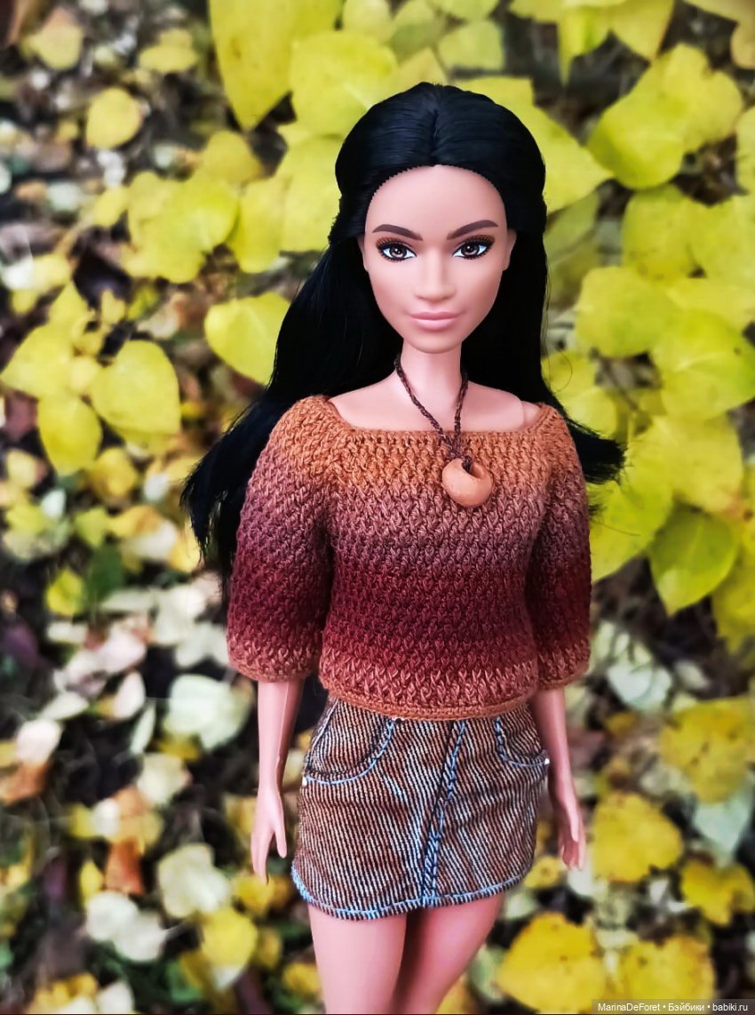 Вязаная одежда для кукол - часть одиннадцатая - осень 2025